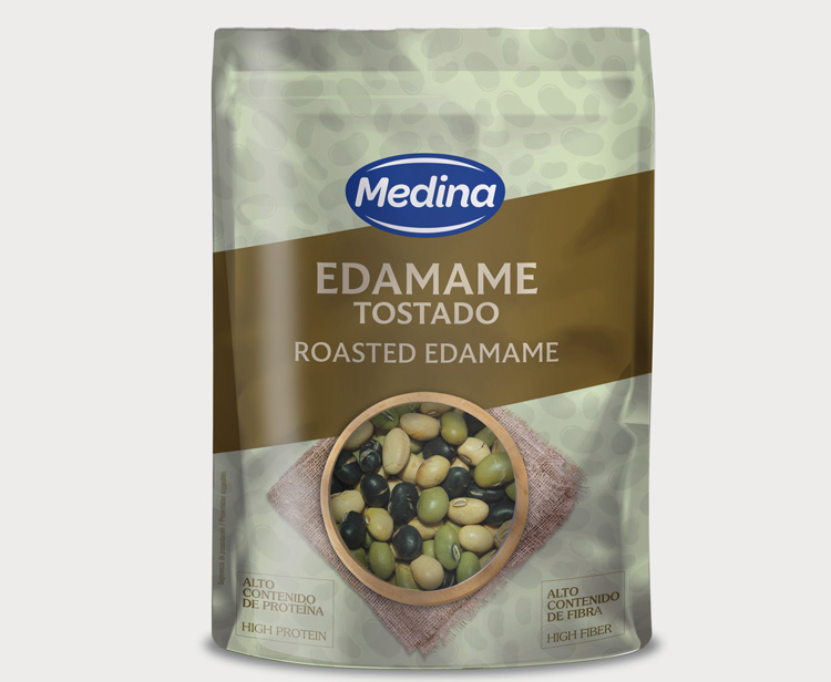 Aperitivos Medina completa a su gama de snacks con un nuevo mix “Edamame Tostado”