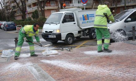 Activado el Plan invernal contra las heladas y nevadas con 50 toneladas de sal