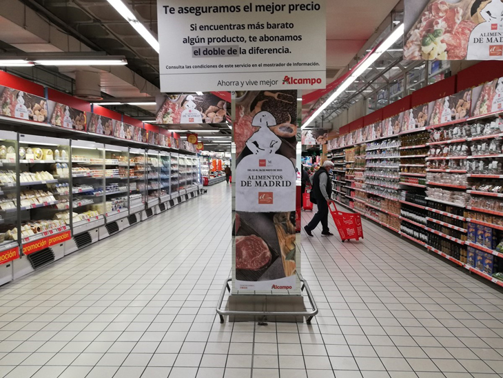 Inaugurada la campaña Alimentos de Madrid en Alcampo