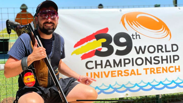 El mostoleño Mario Fuentes se proclama campeón del mundo de tiro