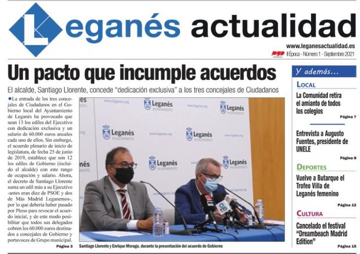 ‘Leganés Actualidad’, reconocido con una mención especial en la décima edición de los Premios Empresariales Ciudad de Leganés