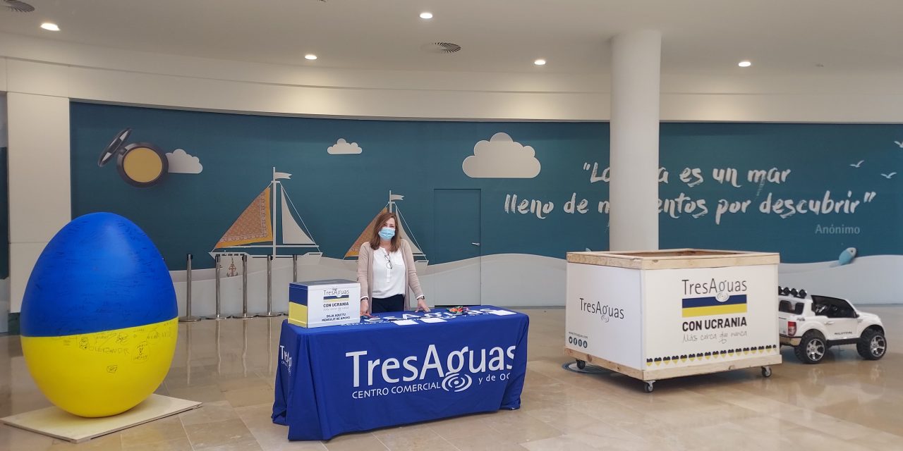 TresAguas lanza una campaña solidaria de recogida de material para Ucrania