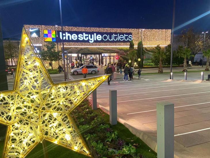 Una Navidad brillante en Getafe The Style Outlets y Nassica