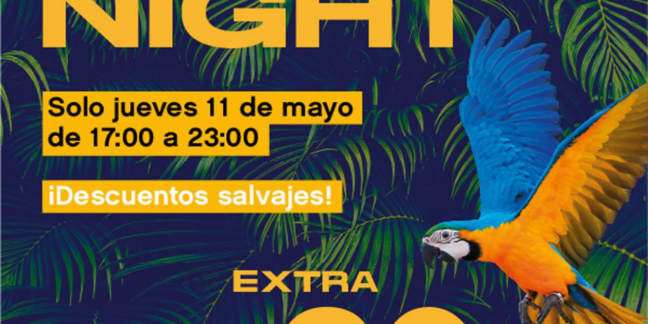 Llega la segunda edición de Jungle Night, una noche de compras y descuentos salvajes en Getafe The Style Outlets y Nassica