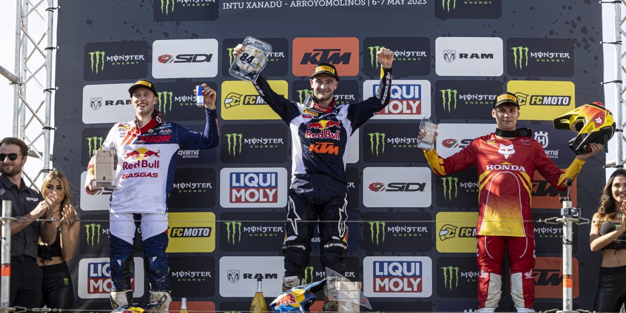 Jeffrey Herlings rompe récords en el circuito intu Xanadú en Arroyomolinos