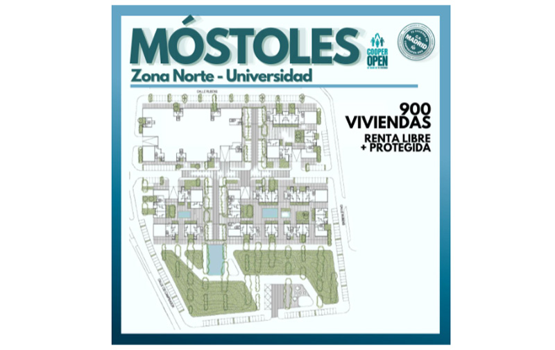 El registro de demandantes de vivienda de Concovi impulsa el desarrollo de 900 viviendas en régimen de cooperativa en Móstoles