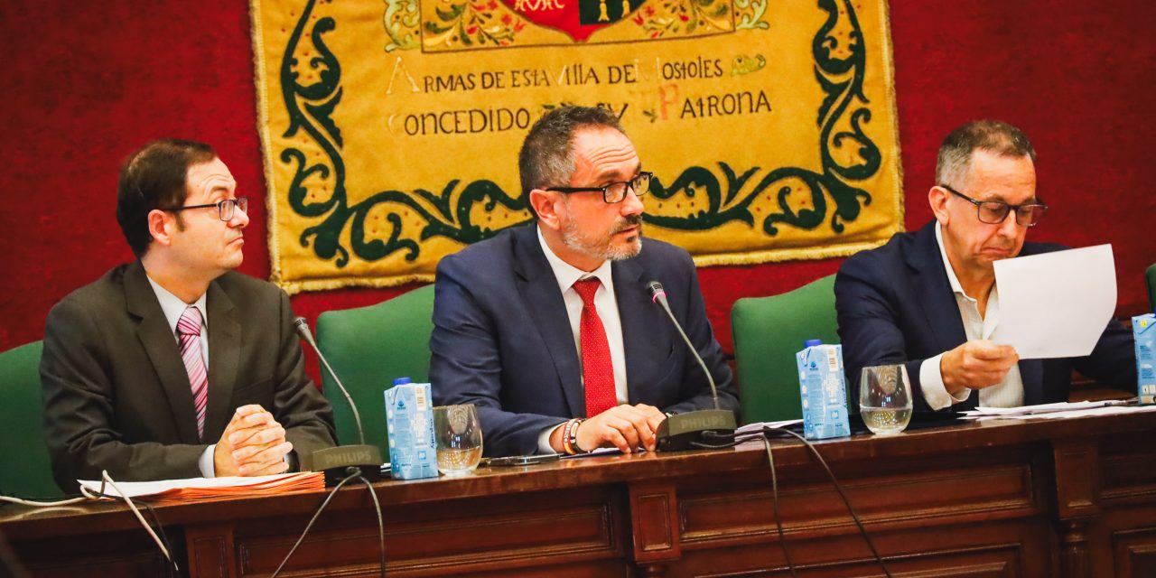 El Pleno de Móstoles aprueba mantener las retribuciones de los miembros de la Corporación Municipal