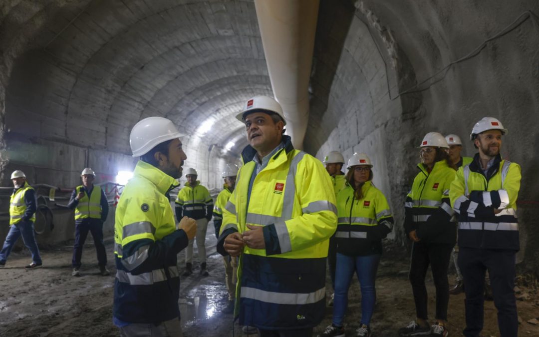 Construida más de la mitad de la ampliación de la Línea 3 de Metro que unirá Villaverde Alto con El Casar en Getafe