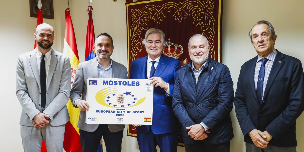 ACES Europe evalúa la candidatura de Móstoles a ‘Ciudad Europea del Deporte 2026’