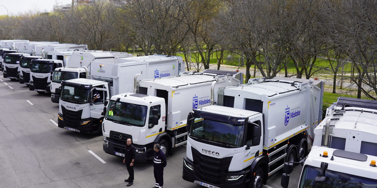 Presentados los nuevos vehículos de Recogida de Residuos Sólidos Urbanos de Móstoles