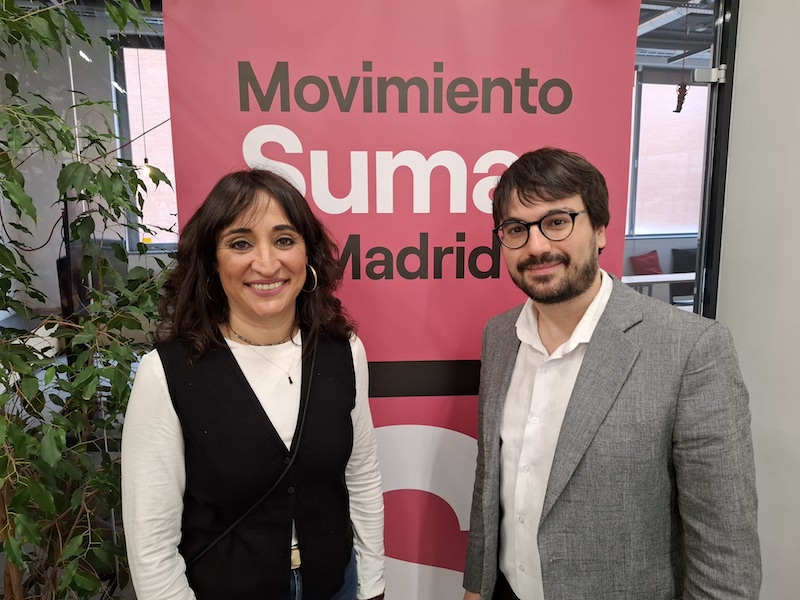 Isabel Rosa y Fabio Cortese, nuevos Coordinadores Generales de Sumar Madrid