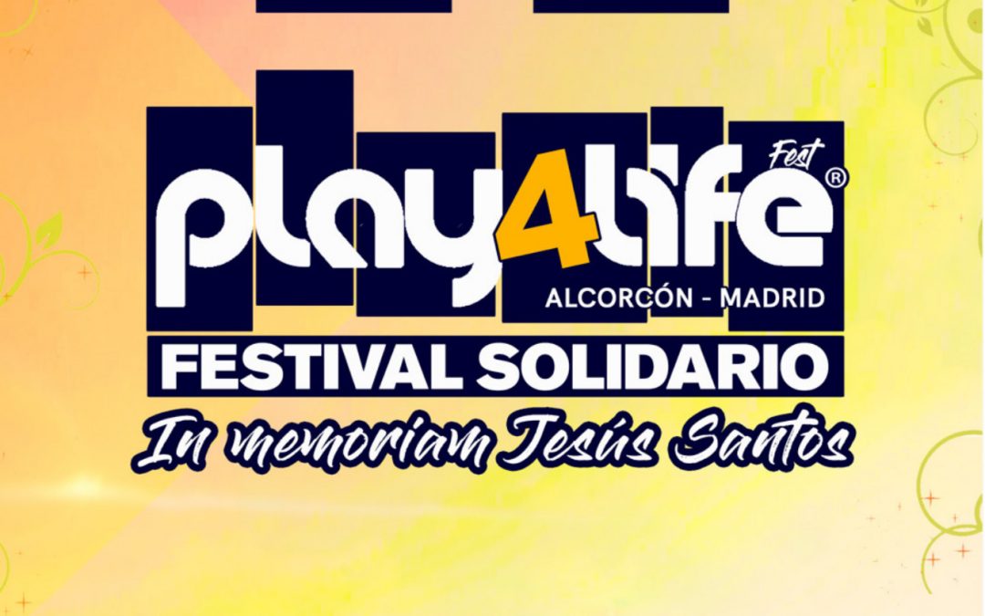 El festival solidario PLAY4LIFE Fest 2025 reunirá a más de 70 artistas en Alcorcón y destinará su recaudación a causas sociales