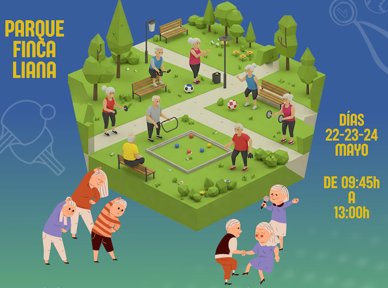 Móstoles organiza unas jornadas de envejecimiento activo en el Parque Finca Liana