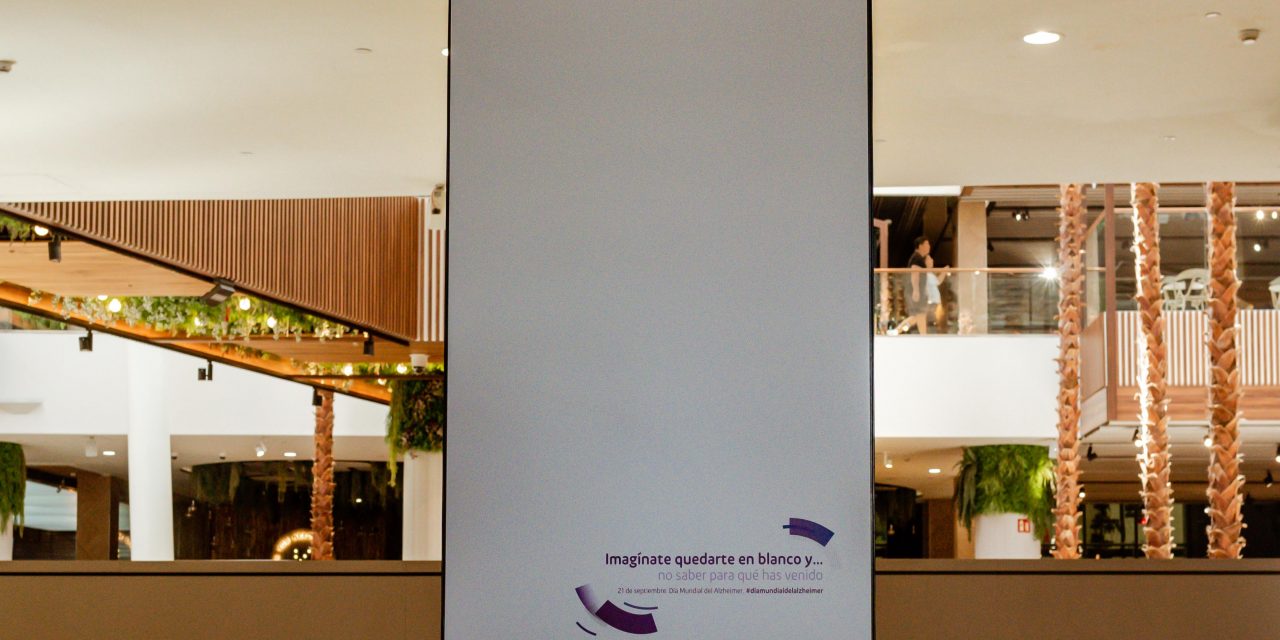 intu Xanadú pone en marcha la campaña ‘Imagínate quedarte en blanco y…’ para visibilizar y concienciar sobre el Alzheimer