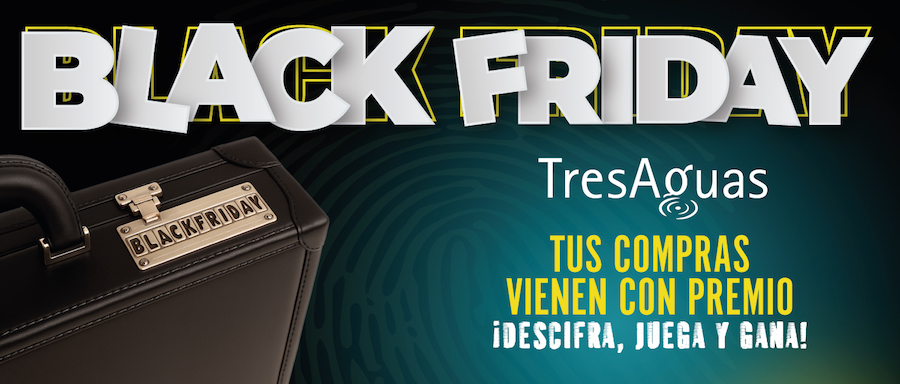 El enigma del Black Friday llega a TresAguas: descifra el código secreto y gana múltiples premios