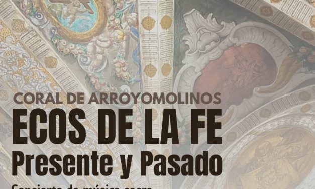 La Coral de Arroyomolinos lleva su música sacra a un templo histórico de Toledo