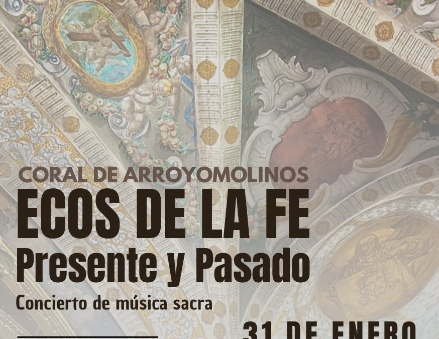 La Coral de Arroyomolinos lleva su música sacra a un templo histórico de Toledo