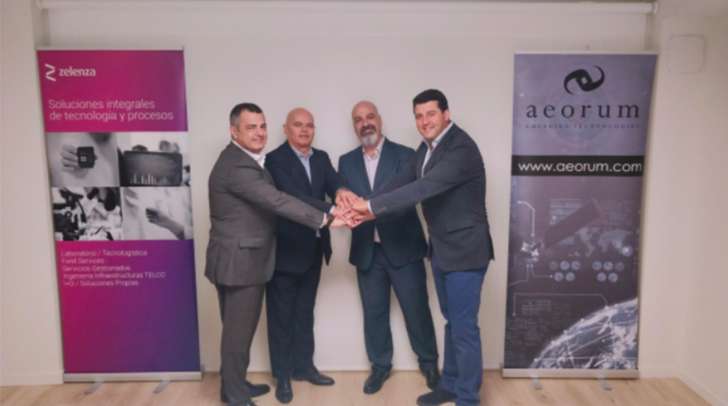 Zelenza y Aeorum crean el primer operador europeo de servicios globales de gestión de flotas de drones y antidrones