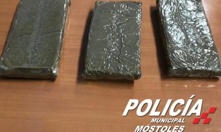 Detenido durante un control preventivo un hombre con varias tabletas de hachís