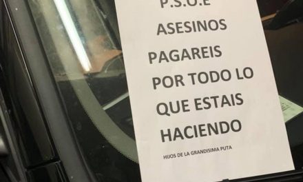 Denuncian insultos y amenazas contra miembros del PSOE