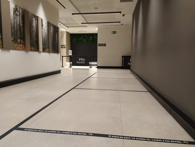 intu Xanadú prepara su vuelta a la actividad con una higienización exhaustiva y medidas de control de aforo y distanciamiento