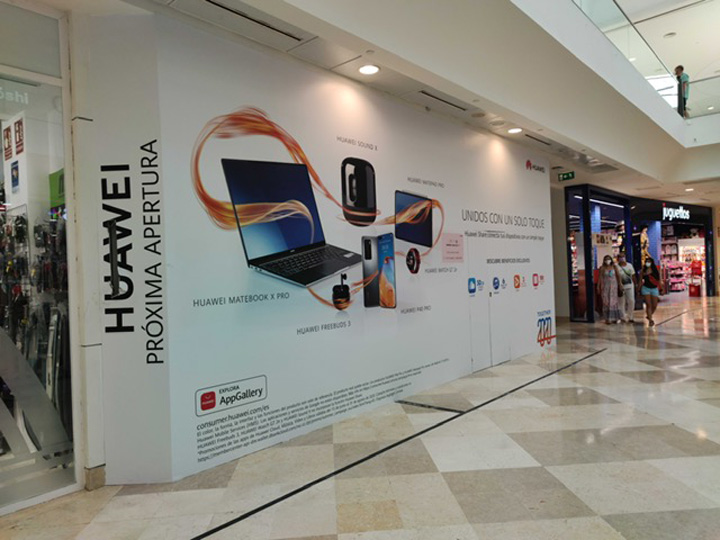 Huawei inaugura este sábado su nueva tienda física en intu Xanadú