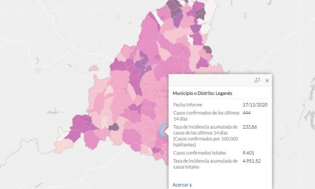 Móstoles mejora sus datos de Covid mientras empeoran en Leganés