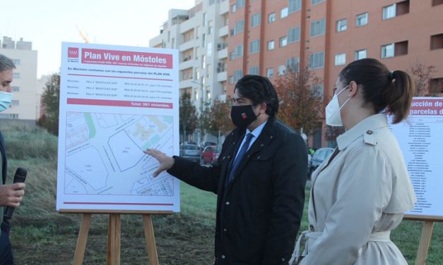 La Comunidad de Madrid construirá en Móstoles 381 viviendas para jóvenes en el marco del Plan Vive
