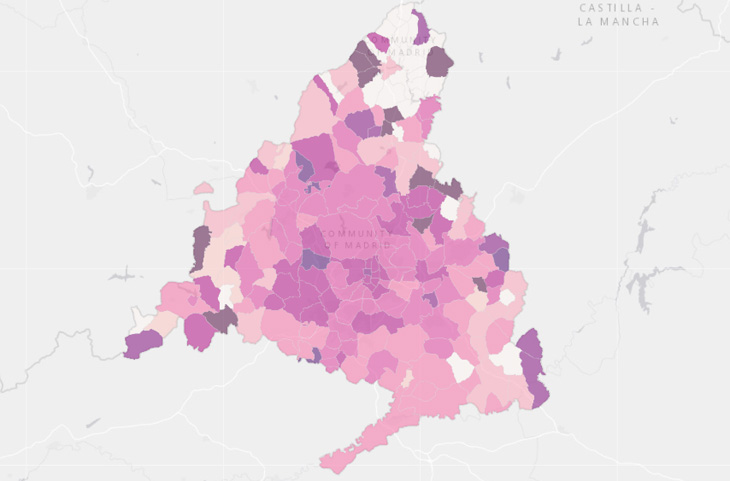 La incidencia de Covid en Móstoles aumenta ligeramente