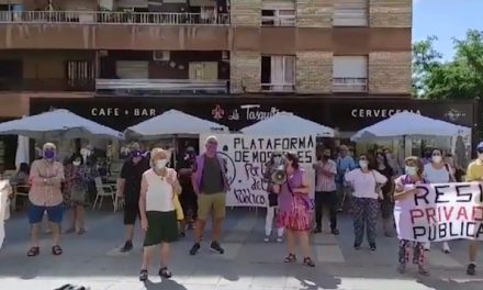 Pensionistas de Móstoles también rechazan la cesión de terreno público a empresas privadas para la construcción de centros de mayores