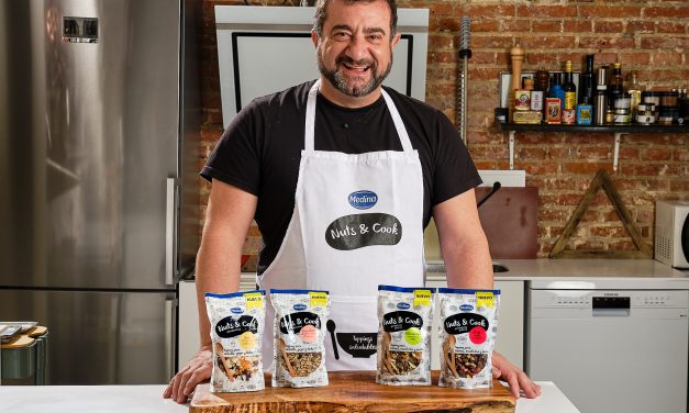 El chef Sergio Fernández, nuevo embajador de la gama “Nuts & Cook” de Aperitivos Medina