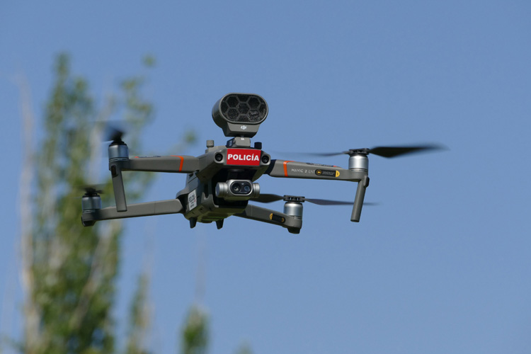 Móstoles vigila los delitos medioambientales a vista de dron