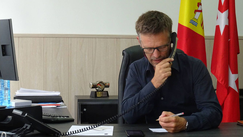 El alcalde de Batres se presentará como candidato a la Alcaldía de Móstoles