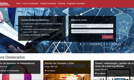 Móstoles estrena una nueva web para facilitar el acceso de la ciudadanía a la Formación para el Empleo