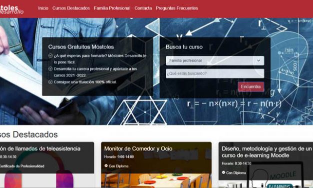 Móstoles estrena una nueva web para facilitar el acceso de la ciudadanía a la Formación para el Empleo