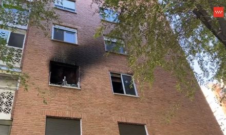 Muere una mujer de 82 años en un incendio en Móstoles
