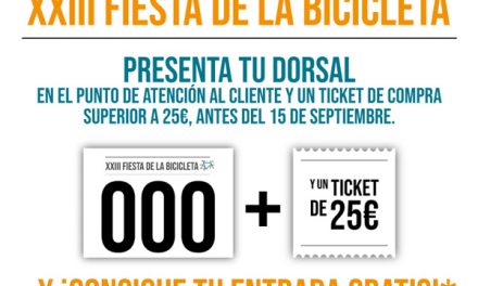 Vuelve La Fiesta de la Bicicleta al Centro Comercial TresAguas