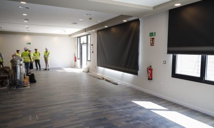 Finalizan las obras de remodelación del Centro Polivalente de Parque Coimbra-Guadarrama