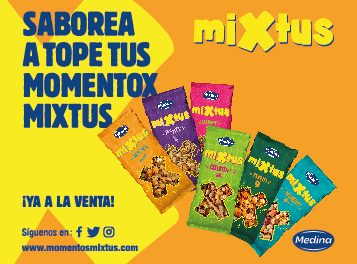 Frutos Secos Medina lanza MIXTUS, su nueva gama rompedora de cócteles