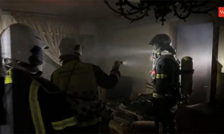 Fallecen dos personas de avanza edad en un incendio registrado en Móstoles