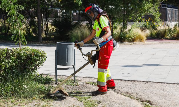 El Ayuntamiento pone en marcha una actuación especial de trabajos de limpieza viaria y desbroce en el PAU-4