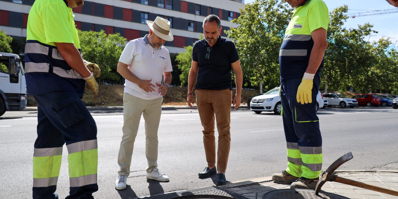 Móstoles refuerza los trabajos de mantenimiento ante la previsión de lluvias torrenciales y pide a la población evitar desplazamientos innecesarios