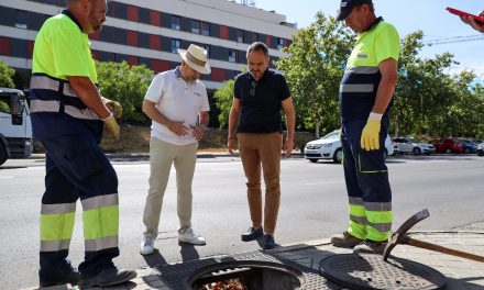 Móstoles refuerza los trabajos de mantenimiento ante la previsión de lluvias torrenciales y pide a la población evitar desplazamientos innecesarios