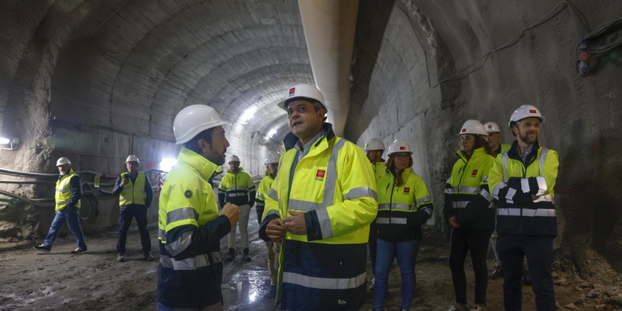 Construida más de la mitad de la ampliación de la Línea 3 de Metro que unirá Villaverde Alto con El Casar en Getafe