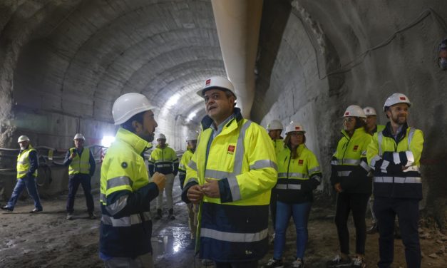 Construida más de la mitad de la ampliación de la Línea 3 de Metro que unirá Villaverde Alto con El Casar en Getafe