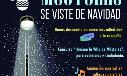 La campaña “Móstoles se viste de Navidad” fomenta el comercio local y de proximidad
