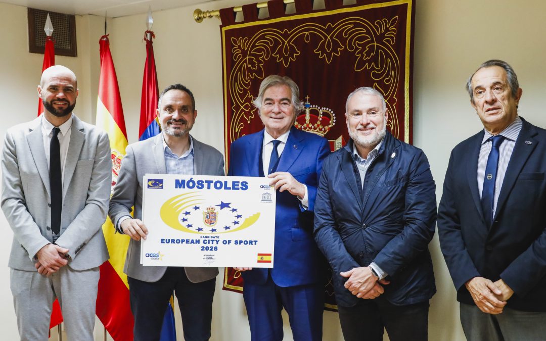 ACES Europe evalúa la candidatura de Móstoles a ‘Ciudad Europea del Deporte 2026’