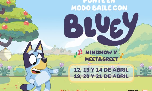 Llega el personaje más deseado de lo más pequeños de la casa. Llega Bluey al ¡Centro Comercial TresAguas!