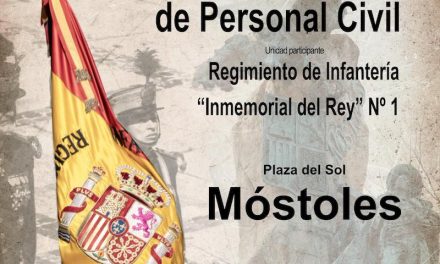 Móstoles organiza un acto de jura de bandera para 400 civiles el 21 de septiembre