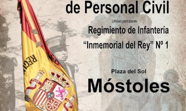 Móstoles organiza un acto de jura de bandera para 400 civiles el 21 de septiembre